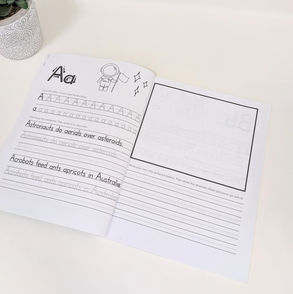 Silly Sentences Handwriting Practice Workbook - Picture 6 of 12